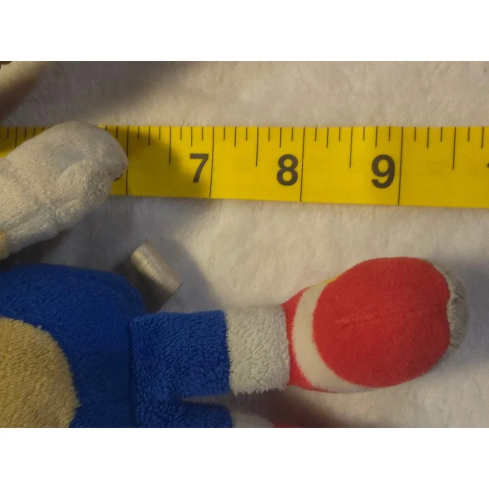 Sonic the Hedgehog Plush Toy Sega Blue Video Game Character 9.5 Inch